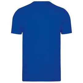 TRIGEMA T-Shirt "TRIGEMA T-Shirt aus 100% Baumwolle", Damen, Gr. XL, blau (royal), Single Jersey, 100% Baumwolle, Basic, lang, Rundhals, Shirts T-Shirt