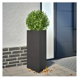 vidaXL Pflanzkübel 40 x 34,5 x 70 cm Schwarz