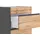kochstation Kochfeldumbauschrank KS-Riesa 60 x 60 x 82 cm Braun