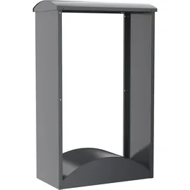 Westmann Kaminholzregal Castra Metall 98 x 160 x 52 cm Anthrazit