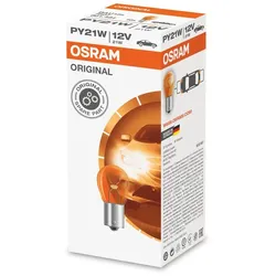 OSRAM ORIGINAL PY21W Glühlampe, Rückfahrleuchte,Glühlampe, Positions-/Begrenzungsleuchte,Glühlampe, Bremsleuchte,Glühlampe, Blinkleuchte 12V  7507
