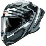 Caberg Drift Evo II Horizon Integralhelm - Matt Grau/Schwarz/Weiß - M