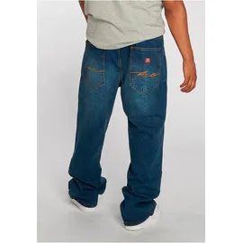 Ecko Unltd. Fat Bro Baggy Jeans in blau, Größe 30/32