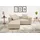 Raum.Id Ecksofa Gerrid L-Form« Cord, Modulsofa, bestehend aus 2 Eckelementen + 1 Hocker