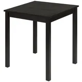 hagge home Küchentisch 68 x 75 x 68 cm schwarz