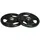 sportnow Hantelscheiben 2er-Set, Tri-Grip 2 x 10 KG gummierte Olympiascheiben bodenschonend 5 cm Bohrung, drei Griffen, für Gewichtheben, Krafttraining