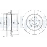 Delphi Bremsscheibe BG3907
