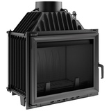 Kratki Kamineinsatz Maja 8 kW Ø 200 - Schwarz