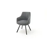 MCA furniture Esszimmerstuhl 60 x 87 x 61 cm (B/H/T) (2-er Set, 2 St) grau