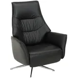 Möbel Kraft Relax- Drehsessel Stylux ¦ schwarz ¦ Maße (cm): B: 78 H: 105 T: 83