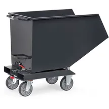 FETRA Muldenkipper 4702 Anthrazitgrau mit Ablasshahn