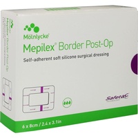 Mölnlycke Health Care GmbH Mepilex Border Post-Op 6x8 cm