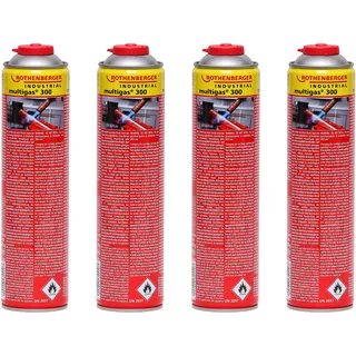 Rothenberger Industrial 4x Multigas 300 600 ml | 1000003743
