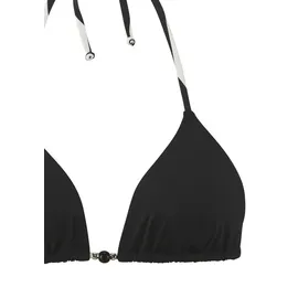 French Connection Triangel-Bikini Claire Schwarz 42 Cup A/B