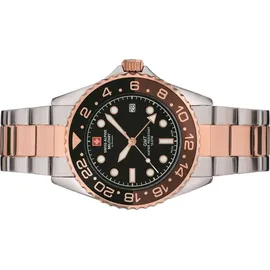 Swiss Alpine Military Quarzuhr 7052.1154SAM in bicolor | Gr.: onesize