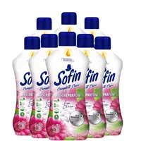 Sofin Wäscheparfüm flüssig Love Charm 300ml im 8er Set - Ohne Weichspüler, Für alle Textilien geeignet, Frischer & langanhaltender Wäscheduft für 20 Waschgänge