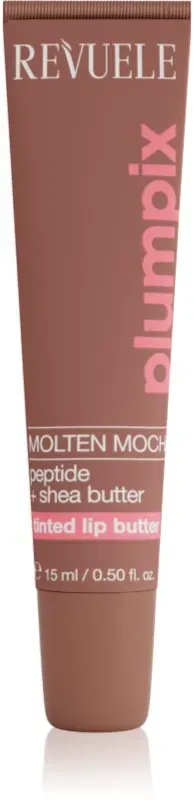 Revuele Plumpix Molten Mocha tönender Lippenbalsam Farbton Sheer Brown 15 ml