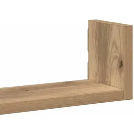 vidaXL Wandregal 3 Stk 40 x 20 x 10 cm Braun