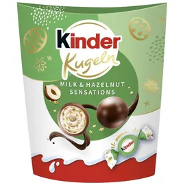 Ferrero Kinder Kugeln Ostern Milk and Hazelnut Schokoladenkugeln 90g