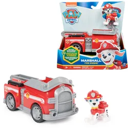 Spin Master PAW Patrol , Feuerwehr-Auto mit Marshall-Figur (Sustainable Basic Ve