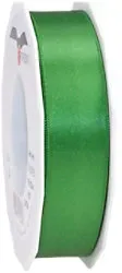 PRAESENT Doppelsatin 7182525-607 Grün 25 mm x 25 m 2 Stück