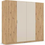 Rauch Drehtürenschrank Monza 226 x 210 x 54 cm Braun