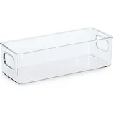 Zeller Aufbewahrungsbox 25,5 x 9,5 x 7,6 cm 10-tlg. transparent