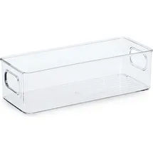 Zeller Aufbewahrungsbox 25,5 x 9,5 x 7,6 cm 10-tlg. transparent
