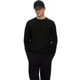 Selected Herren Rundhals Pullover SLHROSS Regular Fit 16094385 Schwarz S