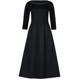 Zero Midikleid A-Linie Schwarz 34