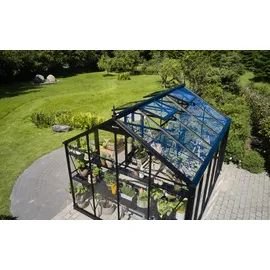 Juliana Jubii 60 Gewächshaus Schwarz ESG 3 mm 10,9 m2