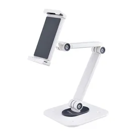Startech StarTech.com Adjustable Tablet Tischständer - Tablet Wandhalterung bis 1 kg - Tabletständer - Tab, Tablet Halterung, Weiss