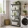 Hti-Living Mehrzweckregal Stahl/MDF 150x70x30 cm braun/silber