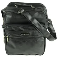 Jennifer Jones Leather Herren Umhängetasche onesize Schwarz