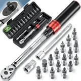 monzana Drehmomentschlüssel-Set 18-tlg 109715,