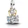 Pandora Charm-Anhänger Blau/Silber 764465C01