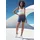 vivance active by lascana Shorts Blau/Silber XS