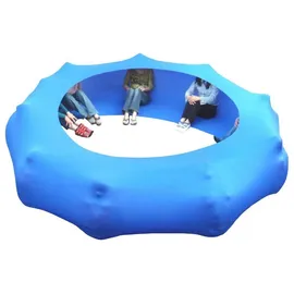 Eduplay 170-232 Kooperationsschlauch aus Elastan, Umfang 750 cm, Höhe 140 cm, blau
