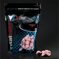 Vitalbaits Boilies Strawberry Nutty - 1Kg - 24mm