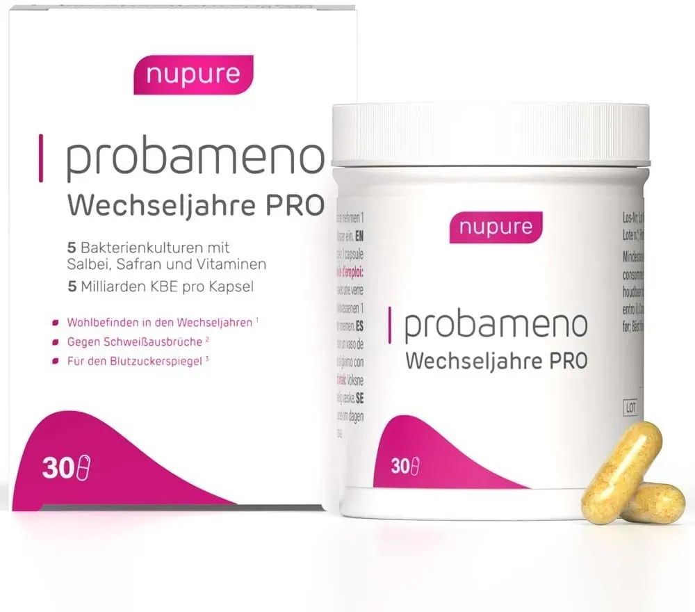 Nupure Probameno Wechseljahre PRO - Vor & während Menopause