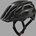Sports Unisex – Erwachsene GARBANZO Fahrradhelm 52-57 cm, 22 dark silver gloss)