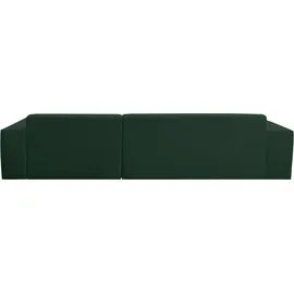 werk2 Ecksofa WERK2 "Zeus-XL, Mega-Sofa mit großer Sitztiefe, Stellmaße 311cm x 210cm", grün (moosgrün), B:311cm H:70cm T:210cm, 90% Polyester, 10% Nylon, Sofas, Ecksofa, Curvy Trend Garnitur mit urbaner Optik, bequem, Big-Sofa, L-Form