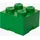 LEGO Aufbewahrungsbox Storage Brick 4 5,7 l 4-tlg. grün