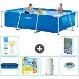 Rechteckiger Frame Pool - 300x200x75 Cm - 7-teilig  S32