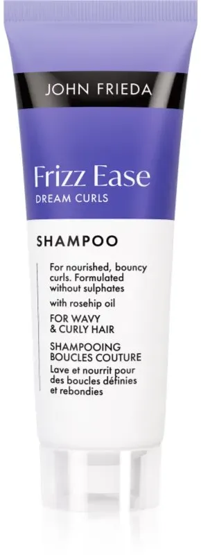 John Frieda Frizz Ease Dream Curls Shampoo Feuchtigkeitsshampoo für definierte Wellen 75 ml