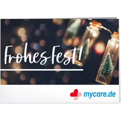 mycare.de Gutschein zum Ausdrucken FROHES FEST