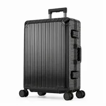TRAVELHOUSE Tokyo 4-Rollen Cabin 66 cm / 66 l schwarz/gestreift