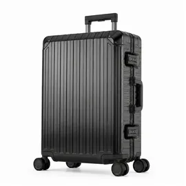 TRAVELHOUSE Tokyo 4-Rollen Cabin 66 cm / 66 l schwarz/gestreift
