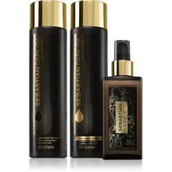 Sebastian Professional Dark Oil Set vorteilhafte Packung spendet Feuchtigkeit und Glanz