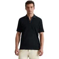 Marc O'Polo Poloshirt aus Baumwoll-Frottee, Marine, XL,